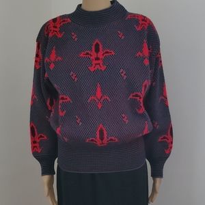 Vintage Jason Maxwell Oversized Sweater Sz M/L